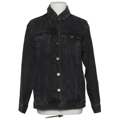 Denim jacket (Gray) from ASOS Cotton