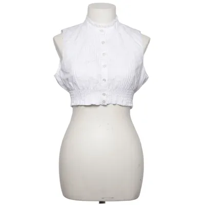 Dirndlblus (Vit) från Edel Heiss Bomull, Polyester