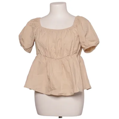 Peplumtopp (Beige) från Dazy Bomull