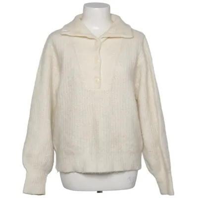 Neulepaita (Valkoinen) kohteesta La Maille Sézane Elastaani, Mohair, Polyamidi, Villa
