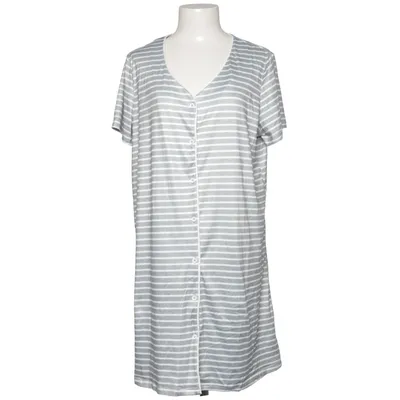 Débardeur de nuit (Gris, Blanc) de Ekouaer Élasthane, Polyester