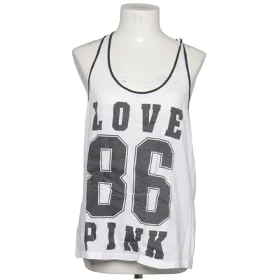 Basketball Hemd (Weiß, Schwarz) von Pink Victoria's Secret Baumwolle, Polyester