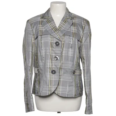 Blazer (Grau, Gelb) von Gerry Weber Metallfaser, Polyester