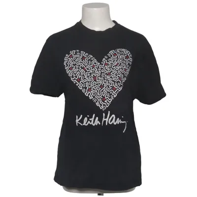 T-shirt (Sort) fra Keith Haring