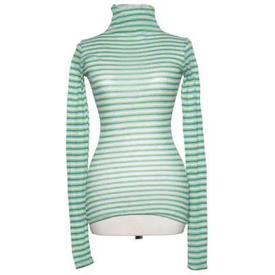 Turtleneck (Grøn, Blå, Hvid) fra American Vintage Bomuld