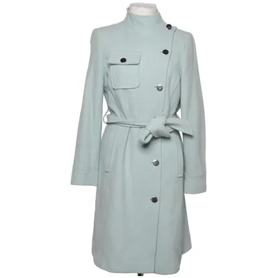 Jas (Blauw) van Apart Polyamide, Wol
