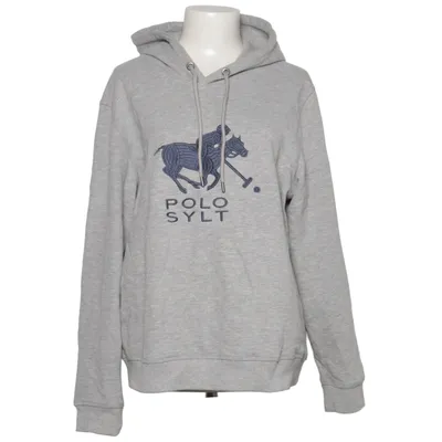 Capuchon sweater (Grijs) van Polo Sylt Katoen, Viscose