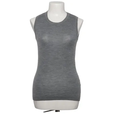 Pull sans manches (Gris) de Paul Costelloe Laine de mouton