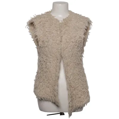 Outer vest (Beige) from Anna Justper Acrylic, Polyamide, Viscose, Wool
