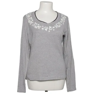 Langærmet t-shirt (Grå) fra Zabaione Bomuld, Viscose