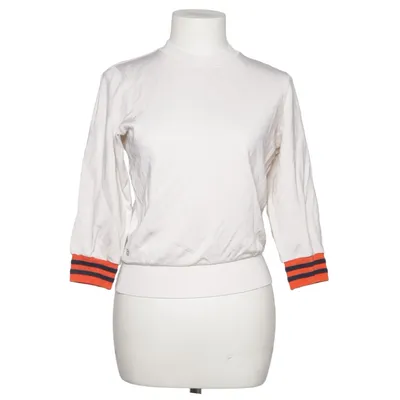 Sweatshirt (Weiß, Orange, Blau) von Bellerose Baumwolle, Elasthan, Polyamid, Polyester, Viskose