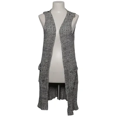 Vest (Gray, White, Black) from Bershka Premium Outerwear Cotton, Polyester, Viscose