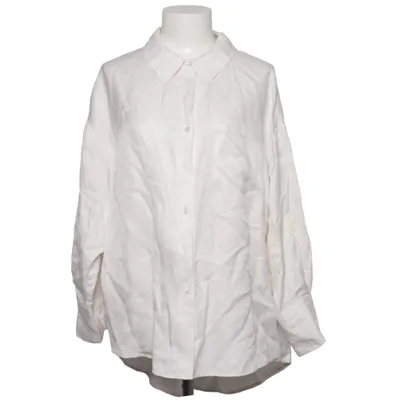 Shirt (Wit) van Anine Bing Linnen, Lyocell, Viscose