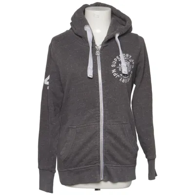Hoodie (Gray) from Superdry Track & Field Cotton, Polyester