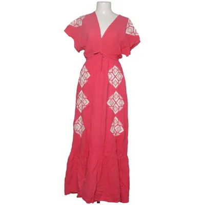 Kaftan (Pink, White) from Goa Cotton