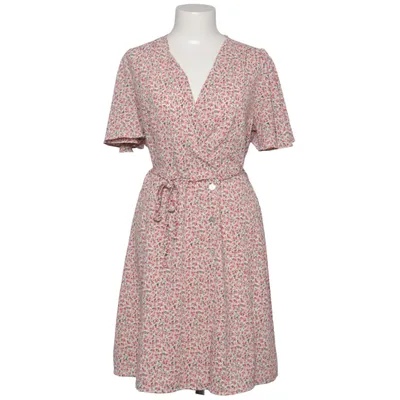 Robe portefeuille (Blanc, Rose, Vert) de In April 1986 Polyester, Viscose