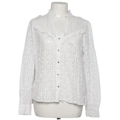 Blouse (Lace Ruffle Blouse Ls) van Cotton Club Katoen, Polyamide
