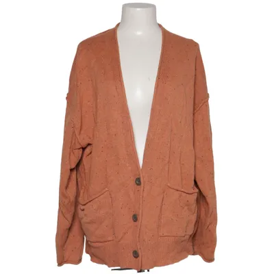 Strickjacke (Orange) von Universal Thread Acryl, Baumwolle