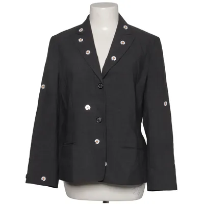 Blazer (Grau) von René Lezard Acetat, Cupro, Wolle