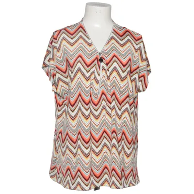 Top (Red, Yellow, Multicolored) from Armand Thiery Elastane, Polyester