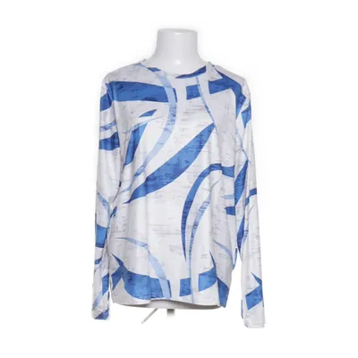 Badtröja (Vit, Blå)