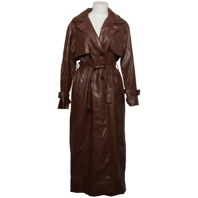 Trenchcoat (Brun) från Pronto Moda Polyester, Polyuretan