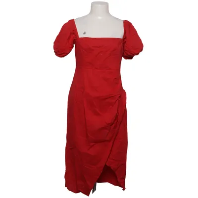 Jurk (Rood) van Love, Bonito Katoen, Linnen