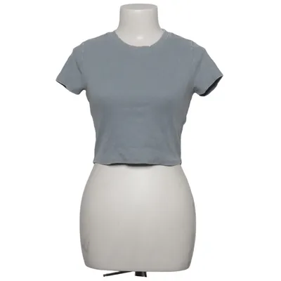 Crop Top (Grau) von Zine Baumwolle, Elasthan