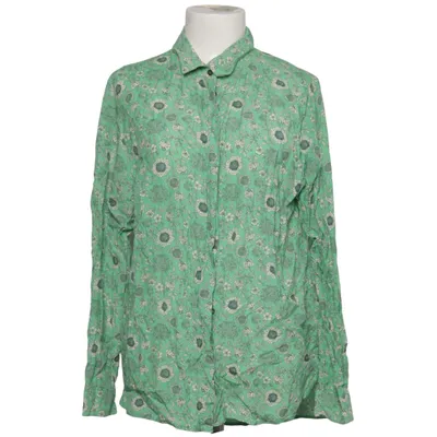 Skjortklänning (Grön, Vit, Blå) från Qiero Bomull, Viskos