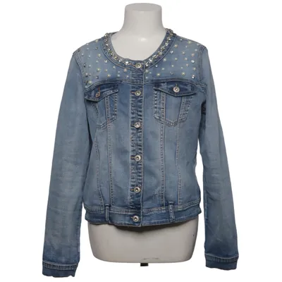 Jeansjacke (Blau) von Zac & Zoe Baumwolle, Elasthan, Polyester
