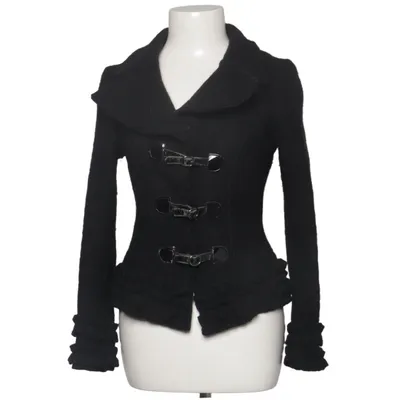 Jacket (Gray) Polyester, Wool