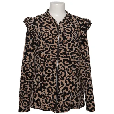 Jacke (Beige, Schwarz) von Emery Rose Elasthan, Polyester