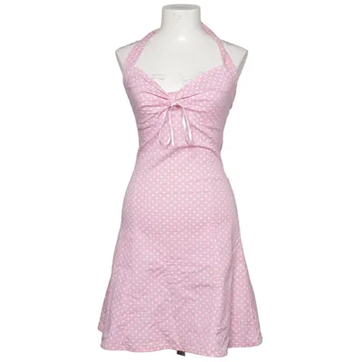 Halterneck-kjole (Pink, Hvid) fra Rinascimento
