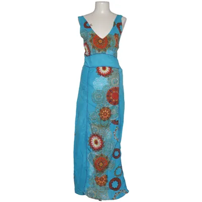 Robe longue (Bleu, Multicolore) de Namaste Coton