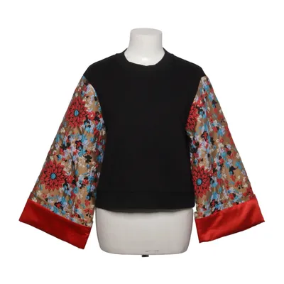 Sweatshirt (Zwart, Meerkleurig) van Essentiel Antwerp Katoen, Elastaan, Polyester