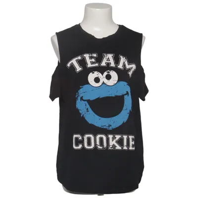 T-shirt (Sort) fra Sesame Street Bomuld