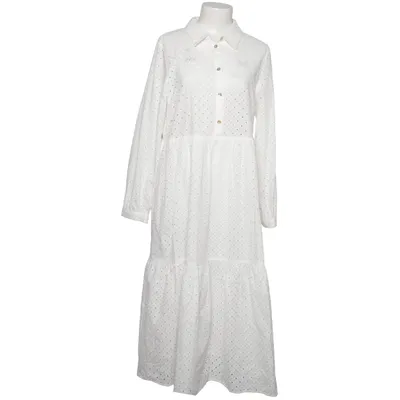 Dress (White) from Zara Polyester