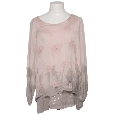 Bluse (Beige, Grå) fra Zabaione Silke