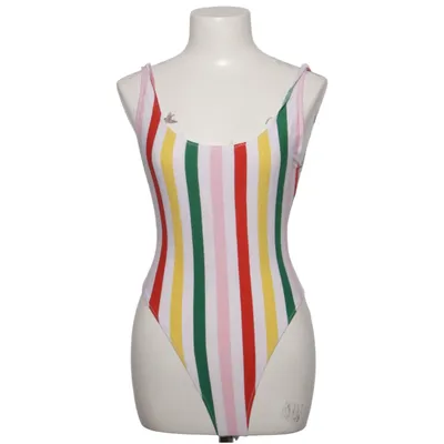 Badedragt (Hvid, Flerfarvet) fra Bershka_BSKGIRL