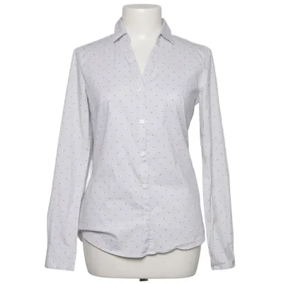 Skjorte (Hvid, Flerfarvet) fra Montego Bomuld, Elastan, Polyester