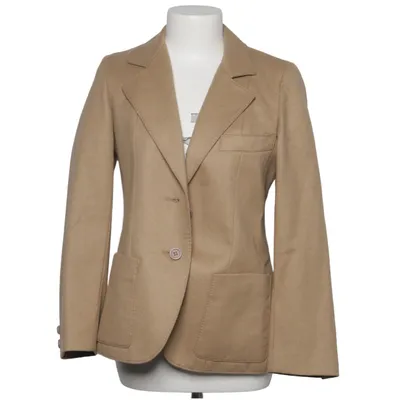 Blazer (Beige) from Creation Suisse Viscose, Wool
