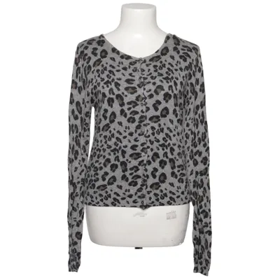 Cardigan (Gray, Black) from Mango Suit Angora, Cotton, Polyamide, Viscose