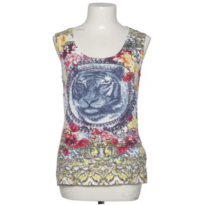 Tanktop  (Hvid, Flerfarvet) fra Oui Moments Polyamid, Viscose
