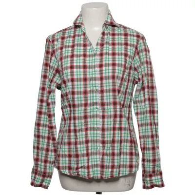 Shirt (White, Green, Red) from Park Avenue Cotton