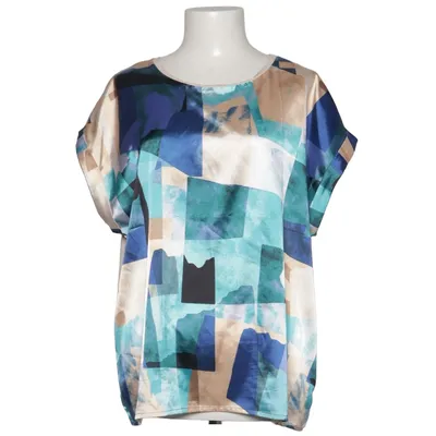 Top (Blue, Beige, Multicolored) from Laura di Sarpi Elastane, Polyester, Viscose