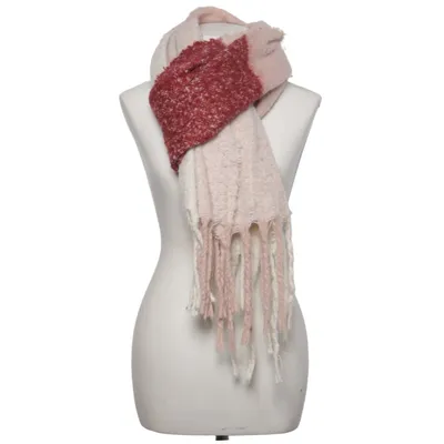 Schal (Pink, Rot, Weiß) von Mister Lady Polyester