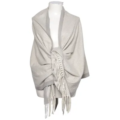 Shawl (Gray, Beige) from Sha & Sha