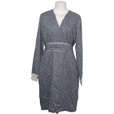 Jurk (Blauw, Wit) van Brooklyn Industries Katoen, Polyester, Viscose