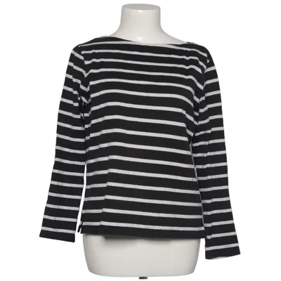 Long sleeve T-shirt (Black, White) from Uniqlo Cotton