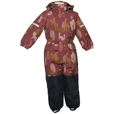 Outdoor overalls (Pink, Sort, Brun) fra Fix by Lindex Polyester
